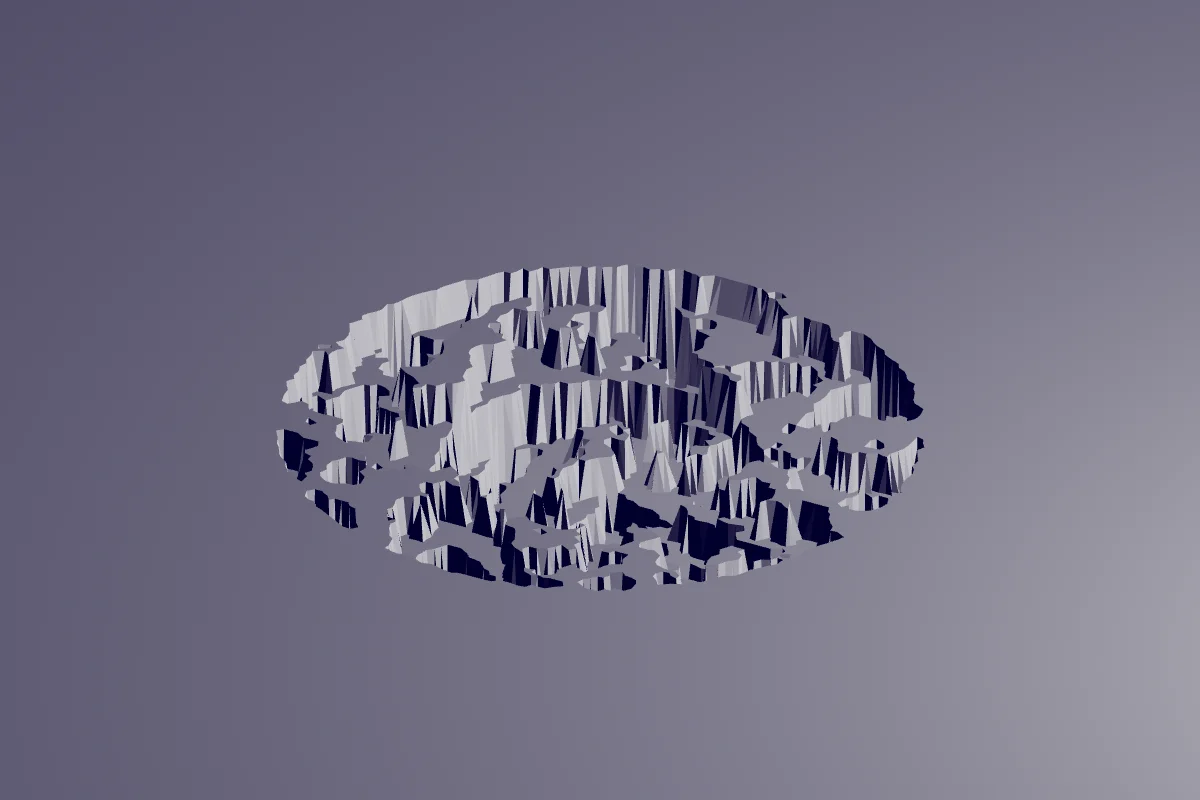 terraced, a render